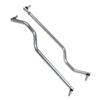 Chromoly Steel Steering Drag Chain Pull Rod Set Left and Right for GY20491 GY20492 Fits L100 L130 and G110 with Locking Nuts