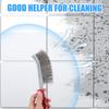 Non-Slip Grip Stainless Steel Wire Brush for Metal Rust Removal Cleaning Deburring Tool