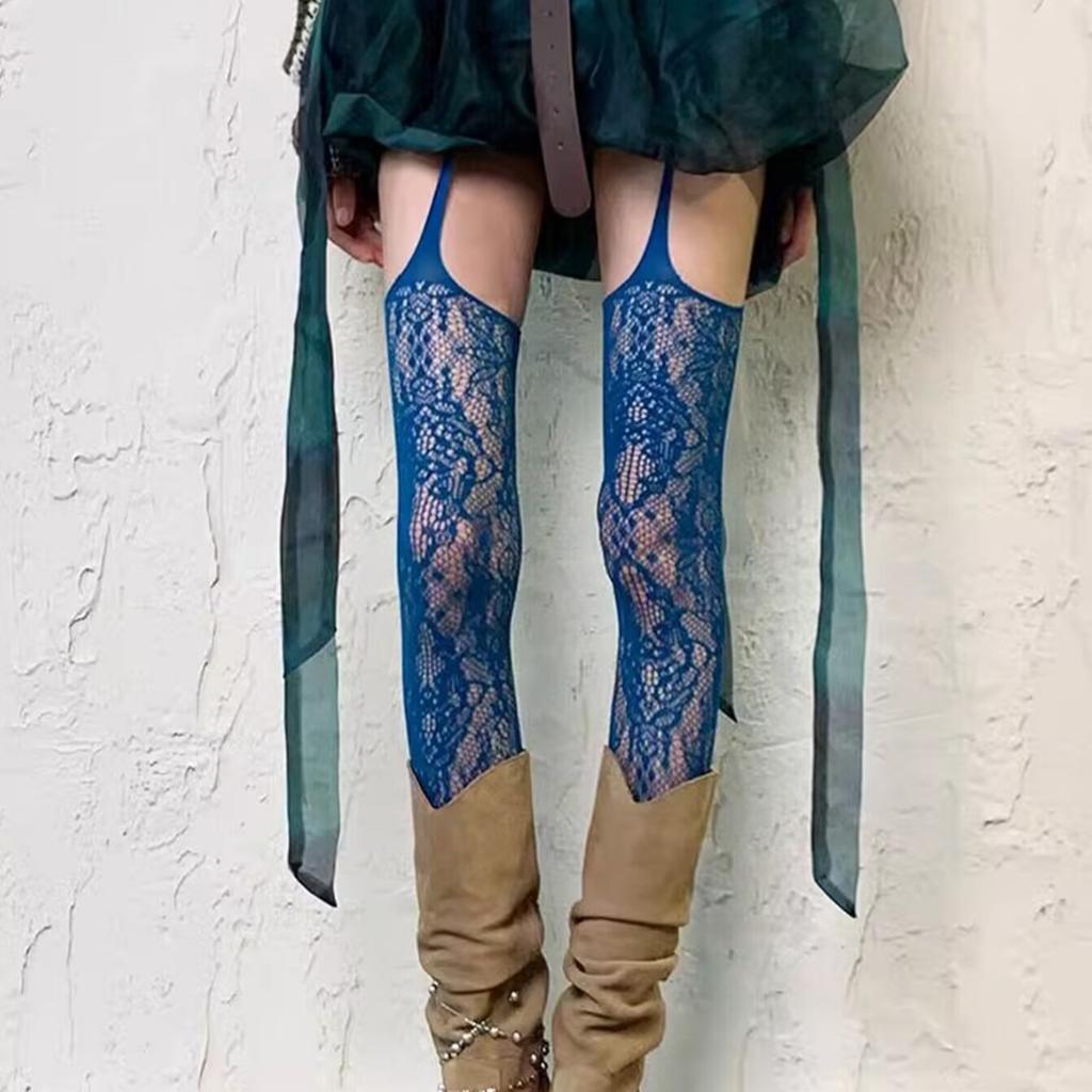 Slimming tights with retro patterns, versatile thin tights for hot girls