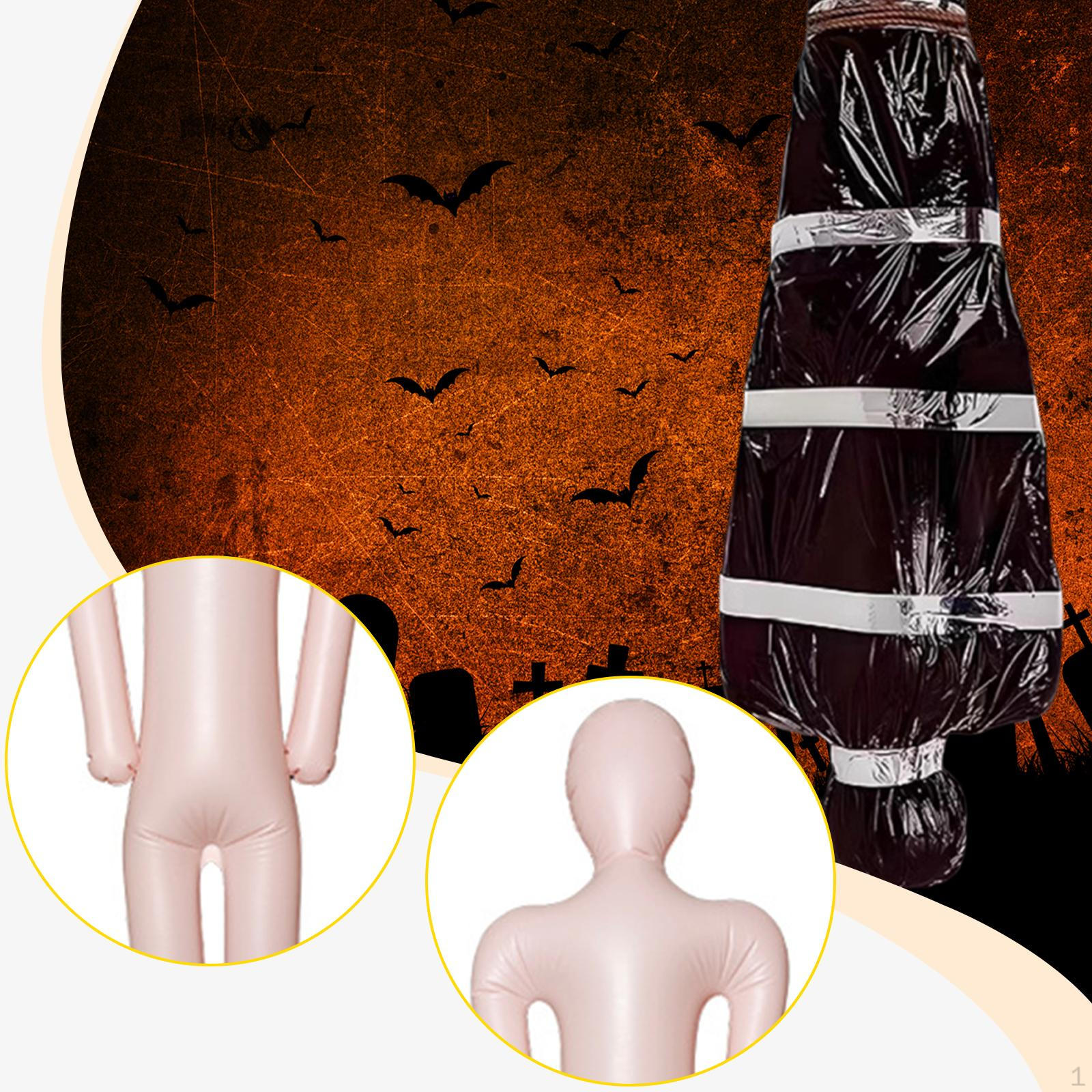 

Надувной манекен в полный рост для наружного и внутреннего декора without Accessories