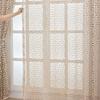 Window Screen High-grade Atmosphere Noble Screen Curtain Living Room Bedroom Blackout Coffee Color