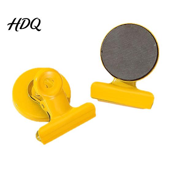 Refrigerator Magnet Heavy Duty with Metal Clip Memo Note Strong Magnetic Holder Fridge Home Kitchen