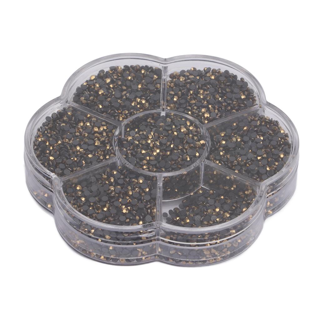 Rhinestones Hard Shiny DIY Glass Decorative Nail Round Stones for Jewelry Bags Crafts