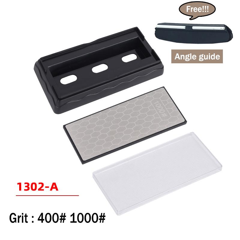 Double-Side Base Diamond Sharpening Stone Whetstone Knife Kitchen Grit Chef Knife Grinding 400/600/1000/1200 Grit Sharpener