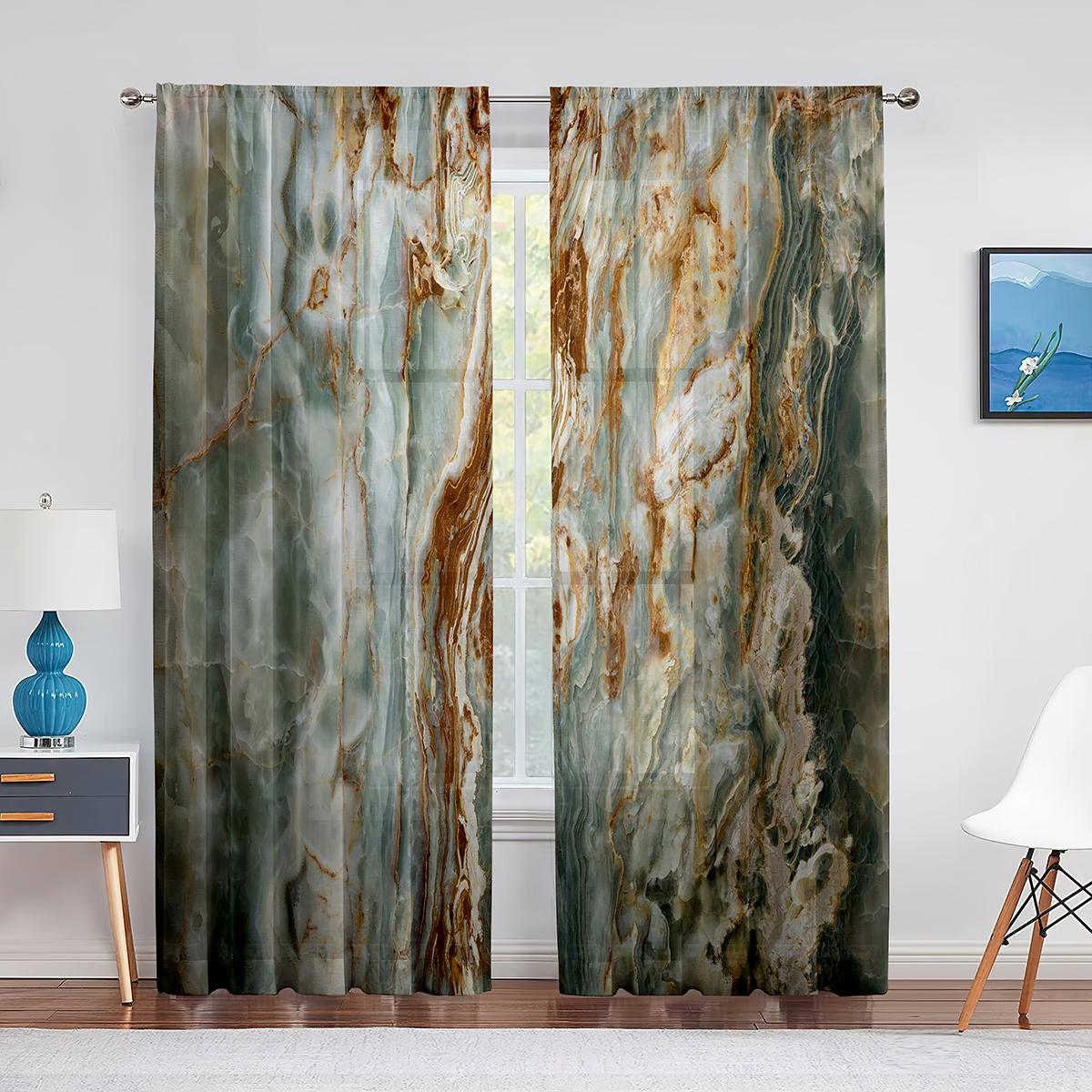 Мраморный золотисто-серый для кухни — фото 14