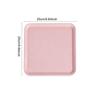 Elegant Pink Velvet Series Jewelry Tray Necklace Bracelet Bangle Earring Ring Display Storage Trays Counter Window Showcase Prop