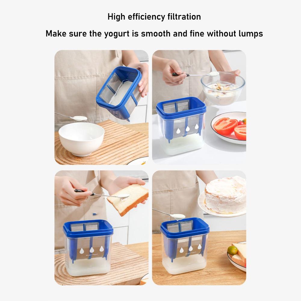 Efficient Yogurt Filter AS Resin Extra Fine Mesh Yogurt Strainer Leakproof Large Capacity Whey Separator Dairy Processing