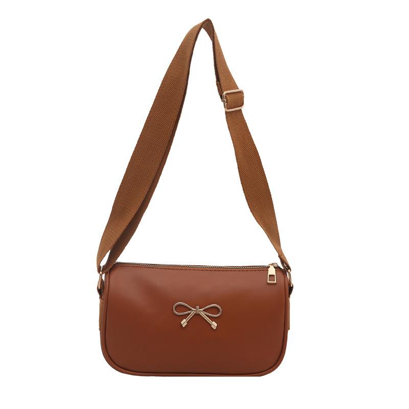 Textured Fashionable Casual Bag Women's New Autumn Portable Versatile Small Square Bag Niche Underarm Bag