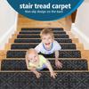 Embossed Non-Slip Self-Adhesive Stair Mats - Dirt-Resistant Floor Stickers