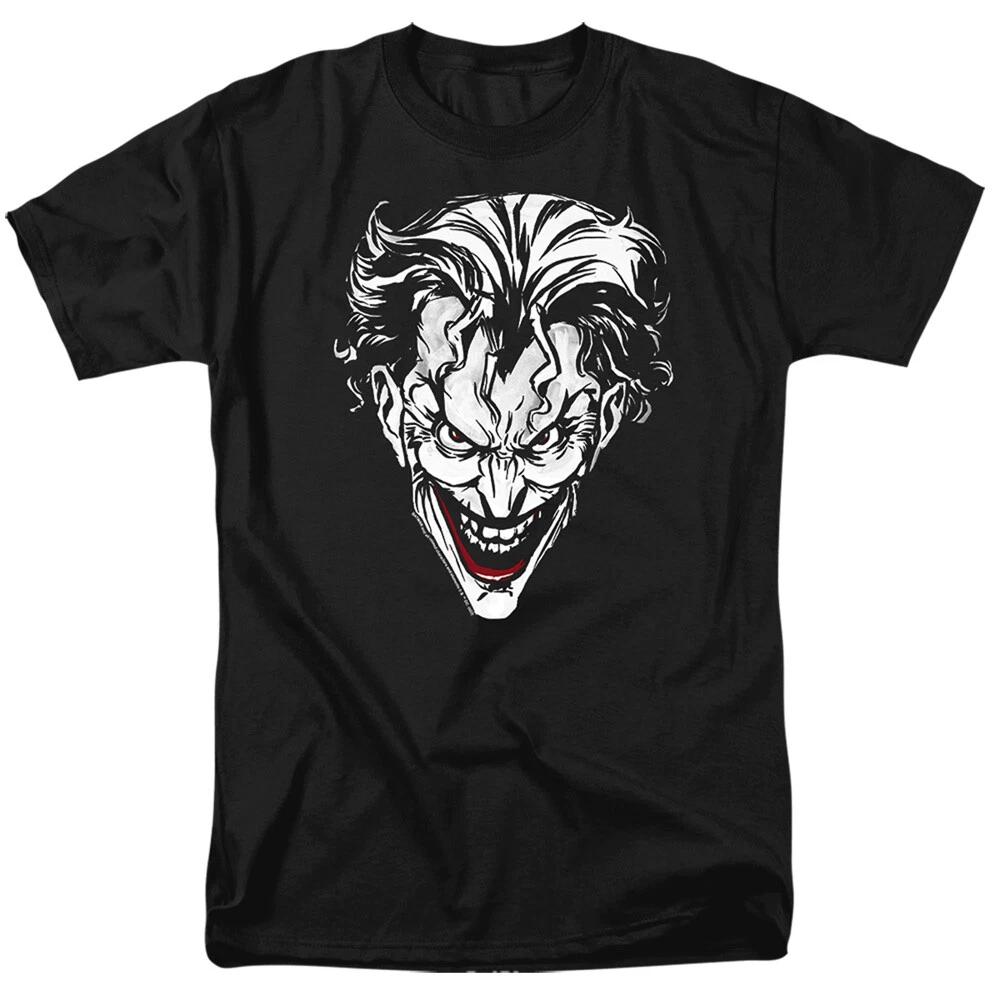 The Batman  Joker Red On Black  T-Shirt - to 5X 2XL