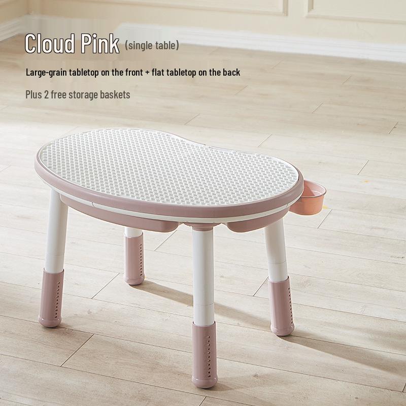 Multifunctional Kids` Building Block Table: Smooth