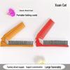 Wood Grain Mini Folding Travel Comb for Styling and Kids
