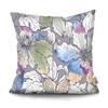 Tropical Parrot Bird Cushion Cover Peach Skin Botanical Leaf Pillowcase For Sofa Living Room Home Decor Couch Pillow Case 40X40
