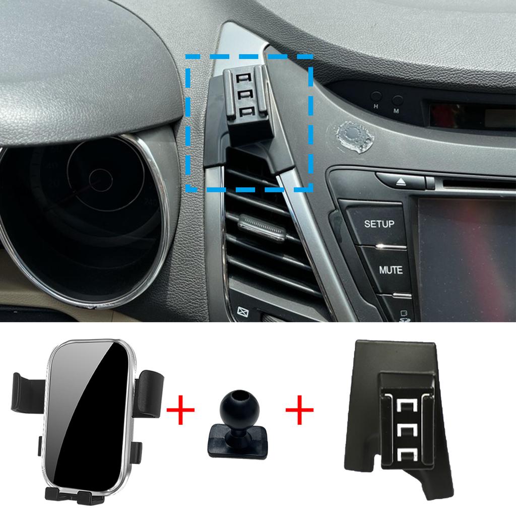 Car Mobile Phone Holder GPS Bracket Navigation Stand Auto for Hyundai Elantra 2012 2013 2014 2015 2016 Accessories