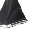 VW Golf IV 98-05 Pomo de Palanca de Cambios Plateado + Funda de Palanca de Cambios Apertura de 22 MM