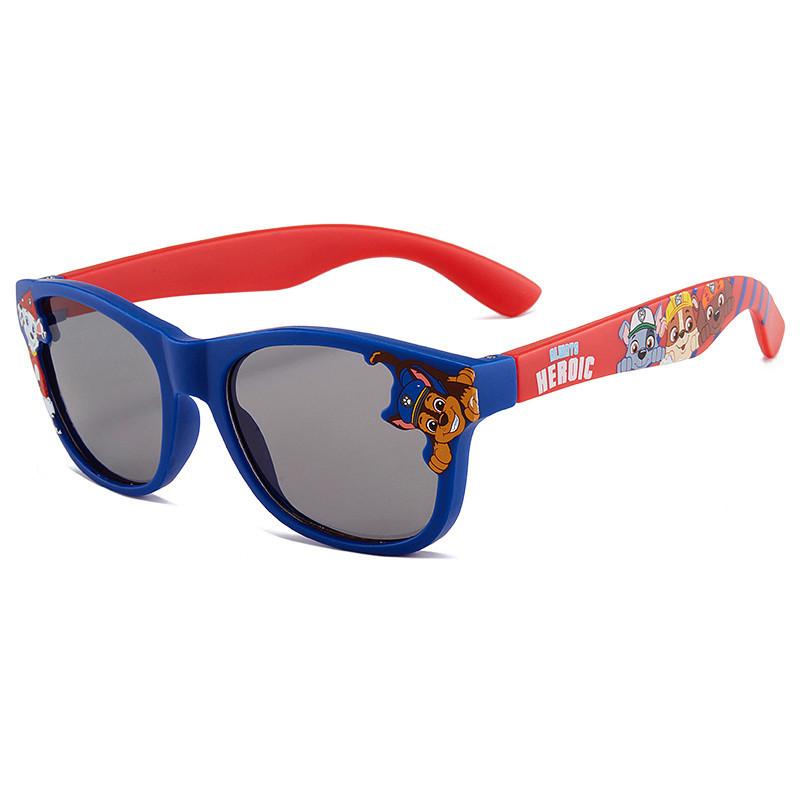 Kids Sunglasses Cartoon Sunglasses Want Want Team Mario Unicorn Spider-Man Frozen 3D Glasses grey sunglasses