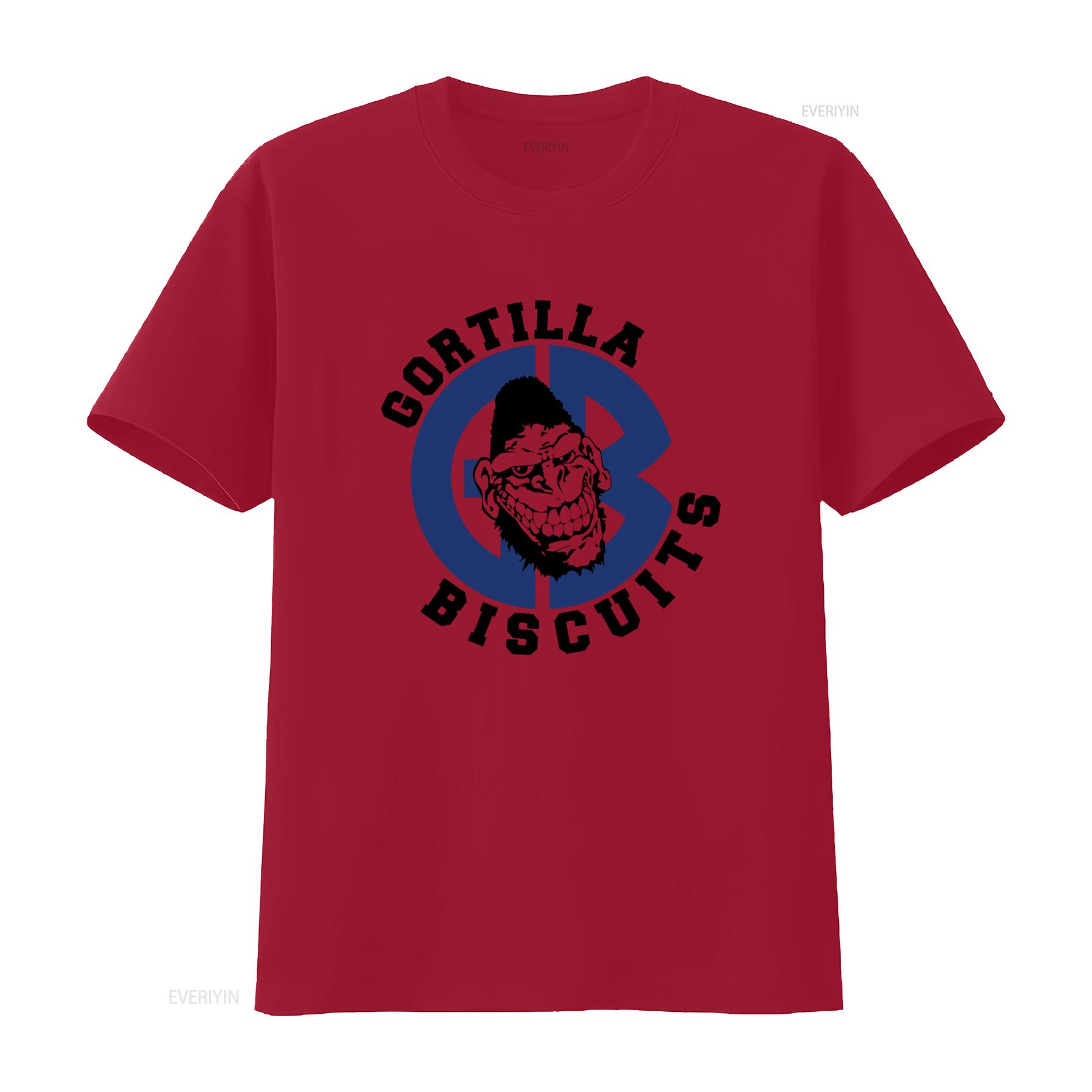 Gorilla Biscuits Band T shirt For Sizes S 4XL VN1068 vintage Washed Versatile Unisex Casual designer clothes Comfortable S