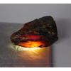 Natural Orange Amber Loose Gemstone Uncut Rough 106.56 Ct for Lapidary and Gem Collections