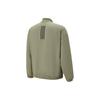 adidas Brand Logo Casual Long-Sleeve Jacket, Unisex, Olive Green