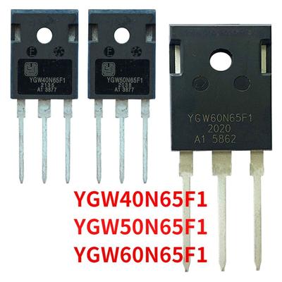 Běžně používaný YGW50N65F1 IGBT Invertor YGW60N65F1 Příslušenství pro svařovací stroj MOS tranzistor s efektem pole