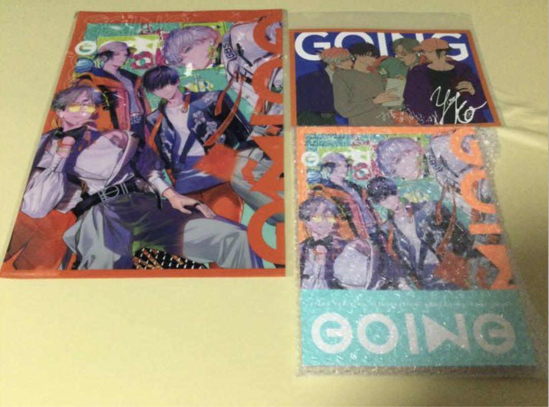 

[USED] Yukihiro Utako Art Book GOING Autographed Chara-ani Bonus