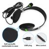 USB Headset with Microphone Noise Cancelling Computer Headphones for Business Call Center Office