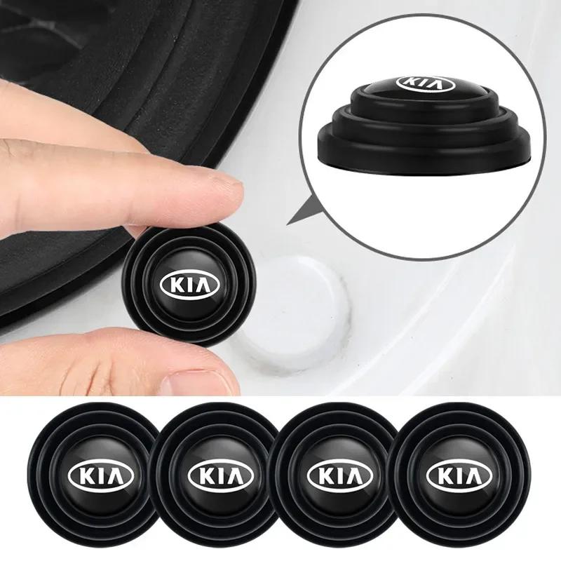 4pcs Car Door Shock Absorber Soundproof Buffer Pier Stickers for KIA RIO K3 K5 Sportage Sorento Optima Oprius Cerato Forte Soul YO7