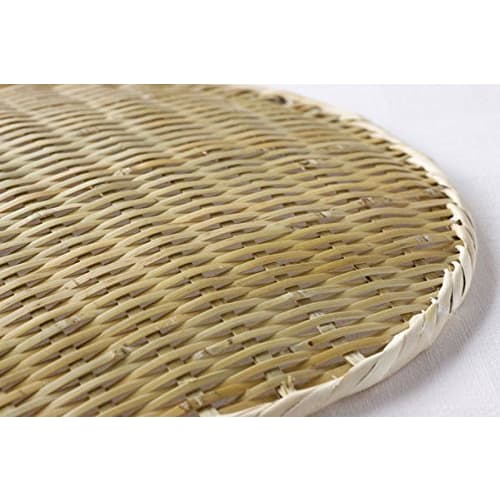 [Kagoya] Special Selection Round Tray Strainer (Bamboo Strainer), Diameter: Approx. 27cm (7004)