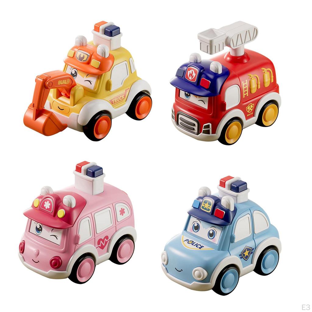 Car Toy Cartoon Unique Party Gift Early Learning Vehicles Toys for Kids