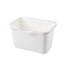 Beauty Salon Mobile Cart Hanging Basket Skin Care Tool Square Plastic Storage Box Kitchen Bathroom Organizers Container