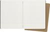 Moleskine Cahier Journal Subject XL Notebook, Black/Kraft Brown, CH4STNB