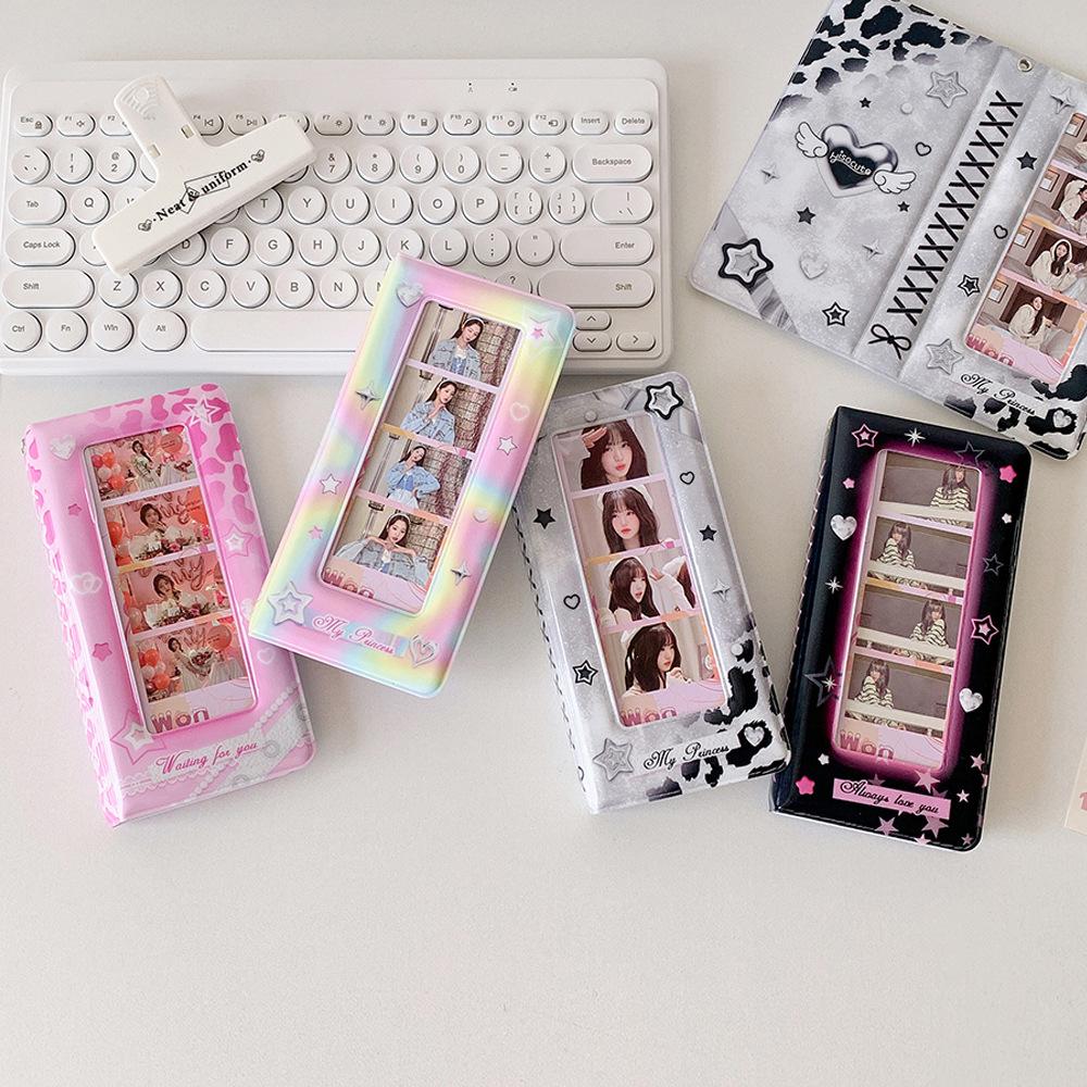 

Keychain Pendant ID Photo Photocard Frame Hanging Decoration Card Protective Case Card Decor