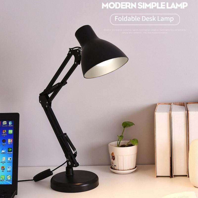 Modern Minimalist Foldable Desk Lamp Household Eye Protection Learning LED Light Portable Student Reading Bedlight