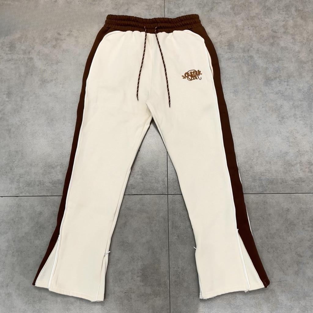 Street Sweatpants Herren Hose mit Reißverschluss unten Lässige Baggy Jogginghosen Herren Y2k