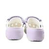 Crocs Classic Platform Clog EVA Fashion Trend Comfortable Personality Simple Commuter Hole Shoes Unisex Purple