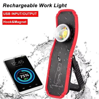 Dobíjecí pracovní světlo, Inspekční lampa Nástroje pro péči o auto Pracovní lampa pro kontrolu laku auta Magnetické svítilny LED USB LED Povrchová úprava laku