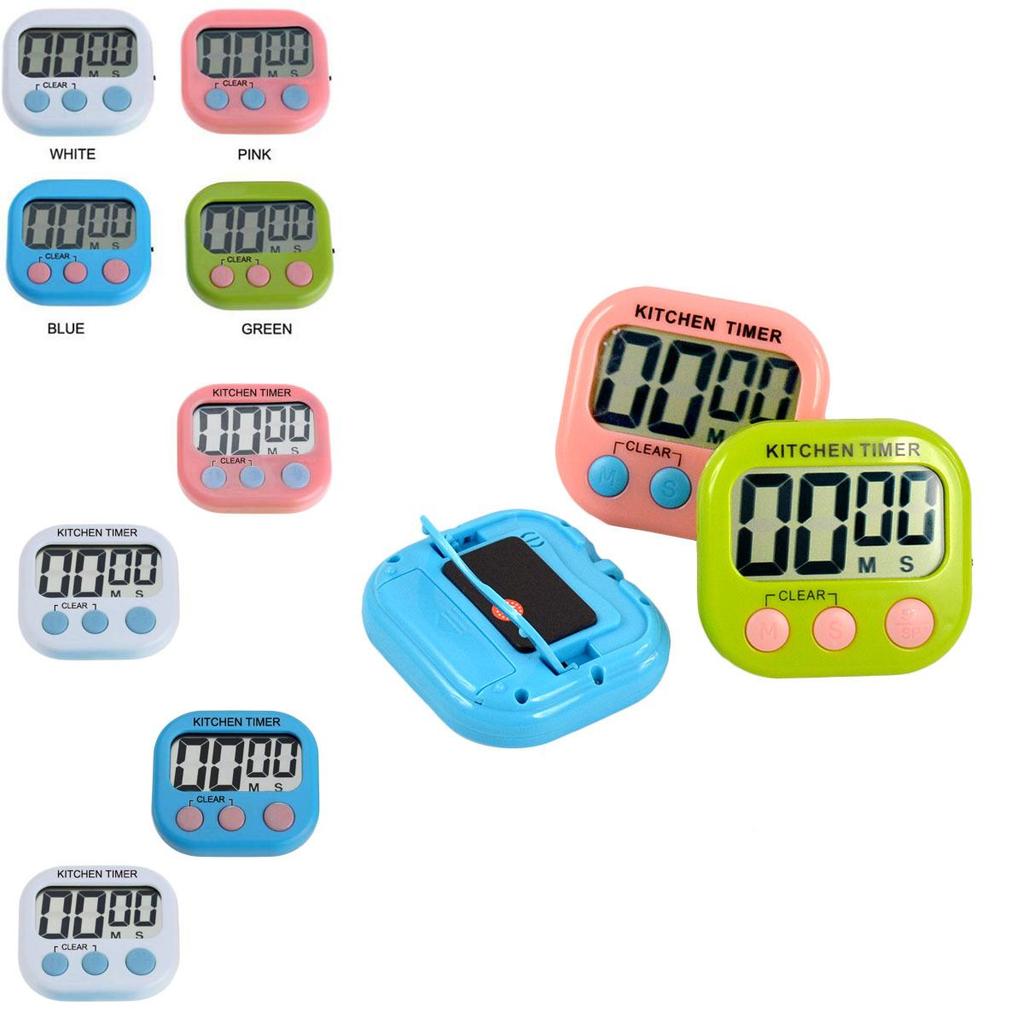 Versatile Small Electronic Timer With Clear Display For Home And Beauty Reminders