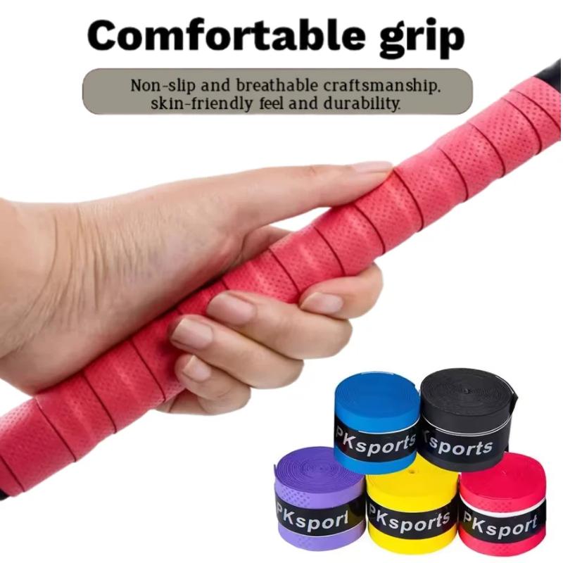 2.5*110CM Tennis Racket Wrap Grip Rubber Pre-cut Non-slip, Sweat-absorbing Hand Tape Badminton Pickleball Comfortable Cushion Grip