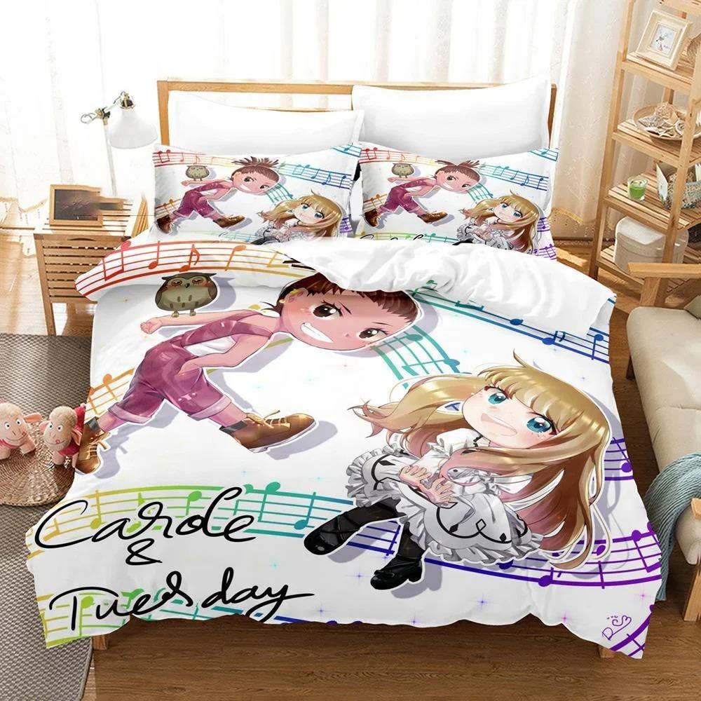 Carole & Tuesday Bedding Set Boys Girls Twin Queen Size Duvet Cover Pillowcase Bed Kids Adult Fashion Home Textile Customizable