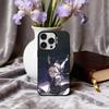 Skating Anime M-Medalist Phone Case For iPhone17,16,15,14,13,12,11 Plus,Pro Max Candy Silver Plated Inside Cover
