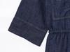 Summer European & American Style Denim Shirt with Decoration & Wide Leg Pants
