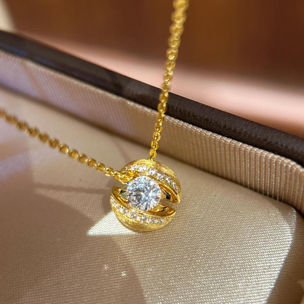 2026 Φωτεινό Πολυτελές Κρεμαστό με Κόκκινο Διαμάντι και Βουρτσισμένο Χειροποίητο Κόκκινο Κορούνδιο, Γυναικείο Κολιέ με Ανάρτηση Advanced Sense, με Αίμα Πλανήτη, Γυναικείο