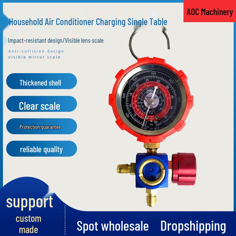 

Манометр для кондиціонера автомобіля для заправки холодоагентом та обслуговування