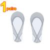 Summer Ice Silk Boat Socks Women Forefoot Pad Shallow Hollow Sling Silicone Non-Slip Invisible Sock for High Heels Shoes