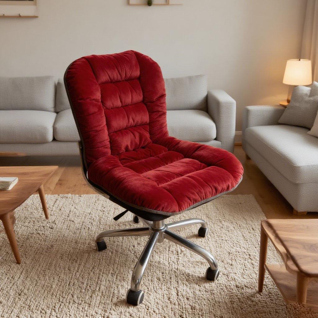 Integrated Heated Office Chair and Backrest Cushion