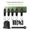 11-Piece 150lb TPE Resistance Band Set