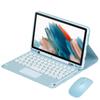8,7 Zoll Galaxy Tab A11 Tablet Hülle mit integriertem Stifthalter Silikonhülle Abnehmbare Bluetooth-Tastatur Maus Ständerfunktion