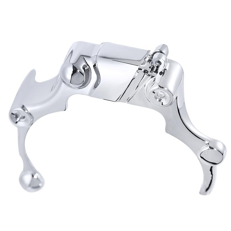 Chrome Transmission Shroud Cover Accent For Harley Softail 2007-2017 Model