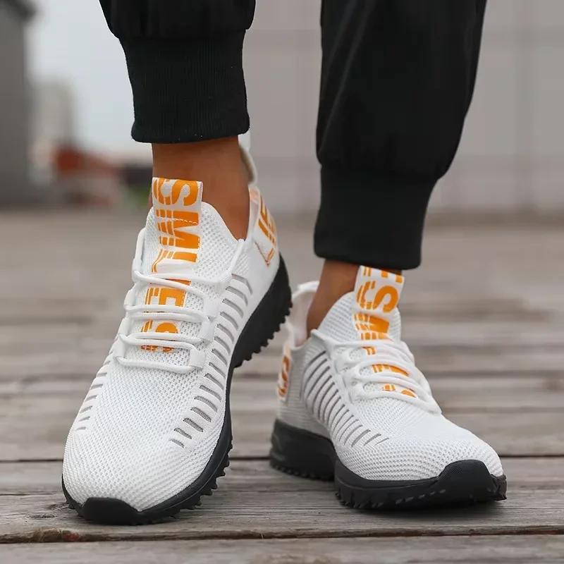 

Men s and Women Running Shoes High Quality Fashionable Breathable Outdoor Walking Shoes Comfortable Tennis Gym Couple Sneakers 36 білий