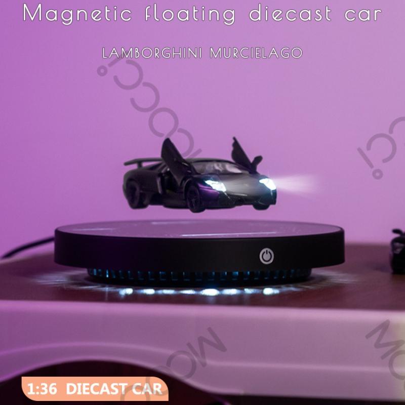 Magnetic Floating Diecast Car Vehicle with LED 1:36 Scale